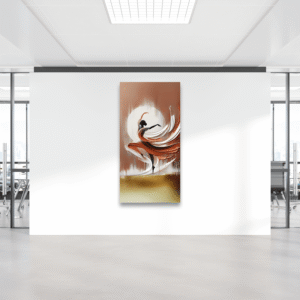 Elegance Balerin Kanvas Tablo