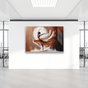 Elegance Balerin Kanvas Tablo