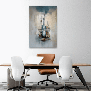 Modern Şişe Silüetleri Tablosu