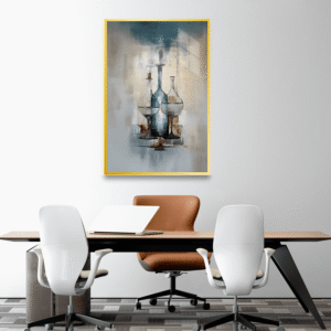 Modern Şişe Silüetleri Tablosu