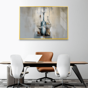 Modern Şişe Silüetleri Tablosu