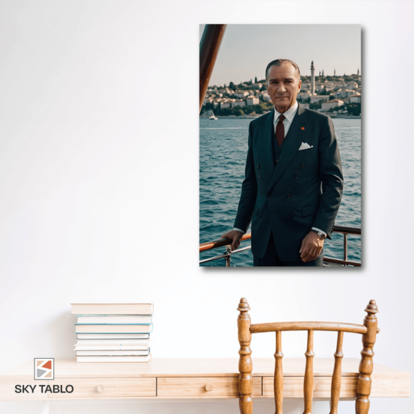 Boğazda Atatürk dikey tablo