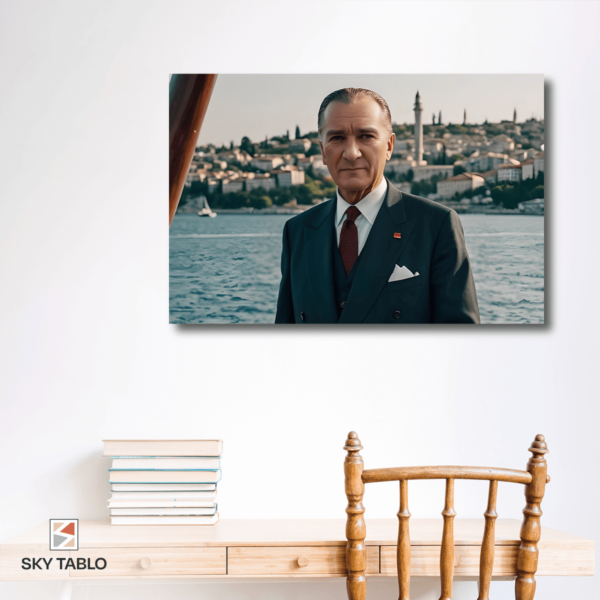 Boğazda Atatürk yatay tablo