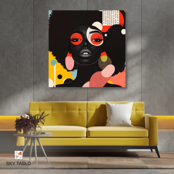 Afro Fırtına kare tablo