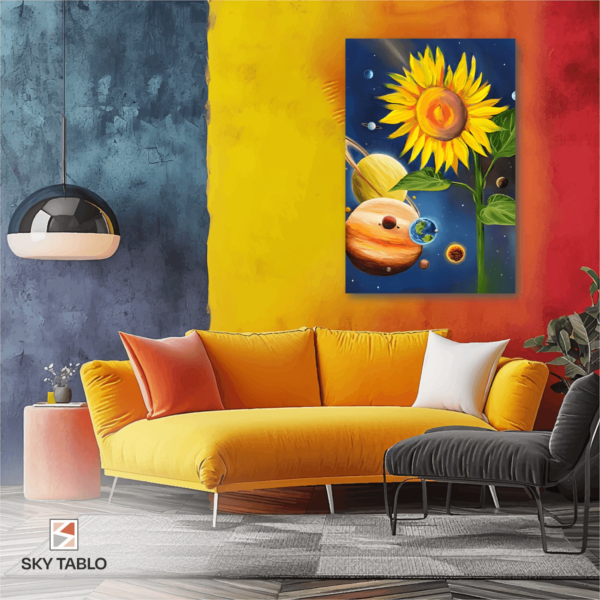 Güneş Çiçeği Galaksisi dikey tablo