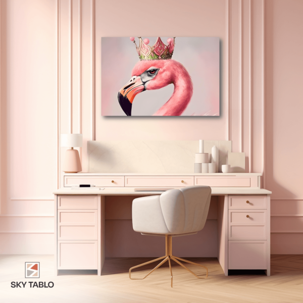 kralice flamingo yatay tablo
