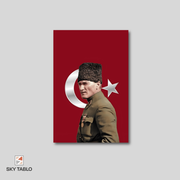Cumhuriyetin Gölgesinde dikey tablo yakından görünümü