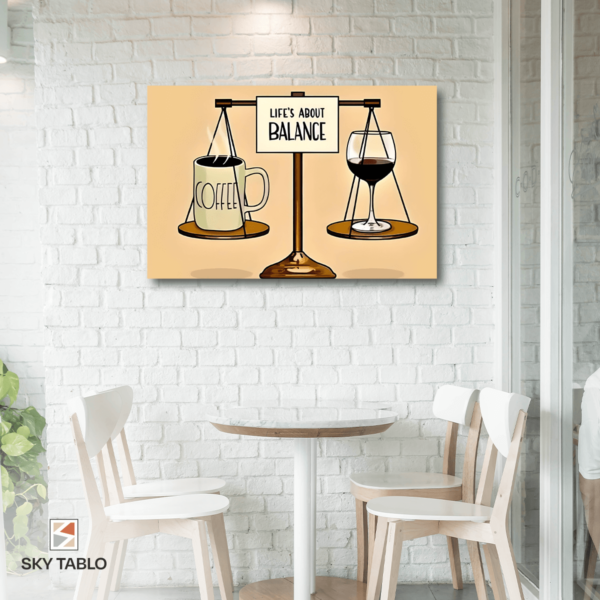 denge üzerine bir yudum yatay tablo