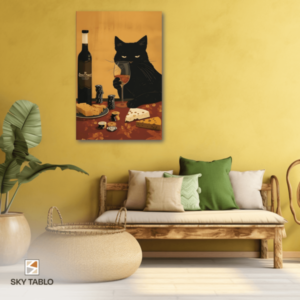 Siyah Kedi, Kırmızı Şarap