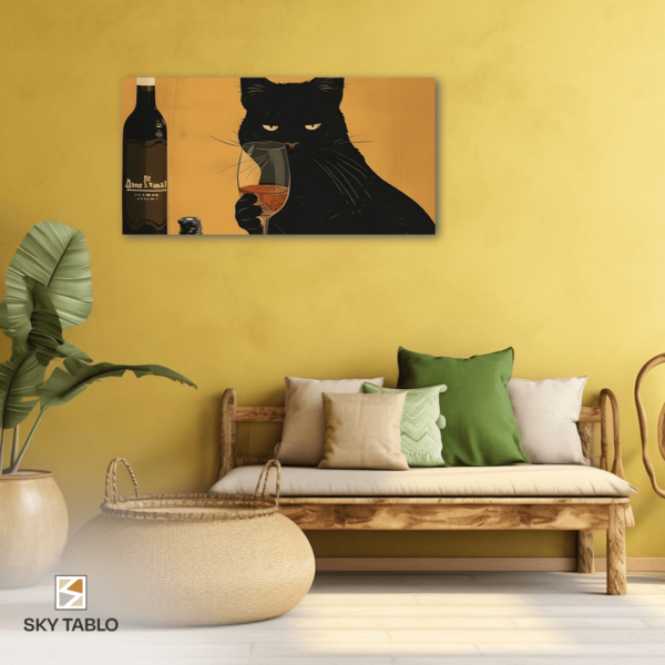 Siyah Kedi, Kırmızı Şarap