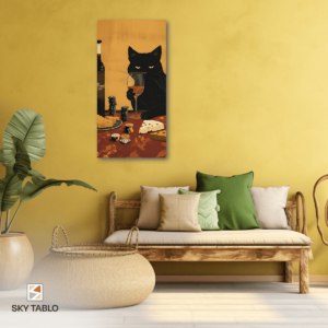 Siyah Kedi, Kırmızı Şarap