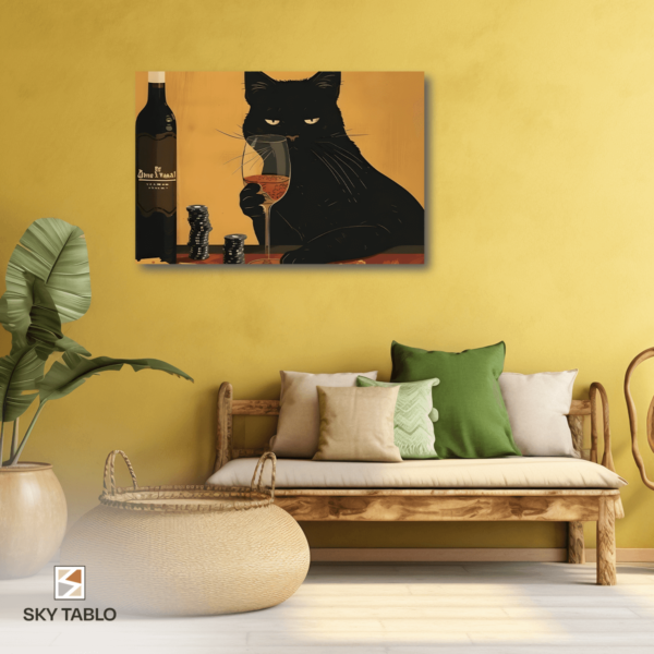Siyah Kedi, Kırmızı Şarap
