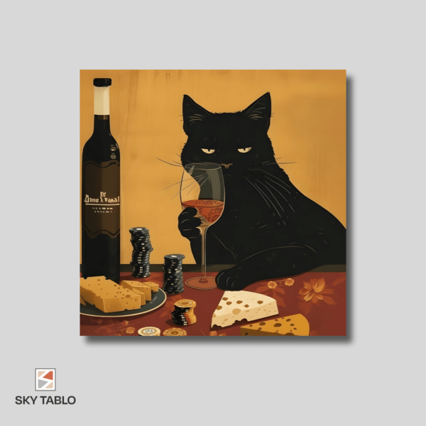 Siyah Kedi, Kırmızı Şarap