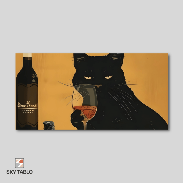 Siyah Kedi, Kırmızı Şarap