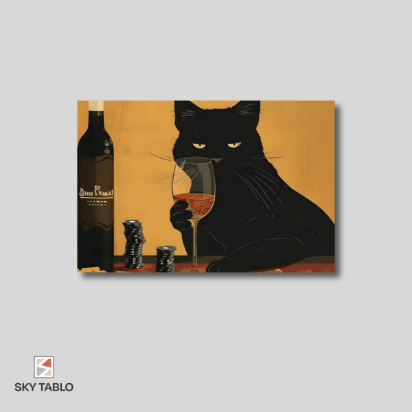 Siyah Kedi, Kırmızı Şarap
