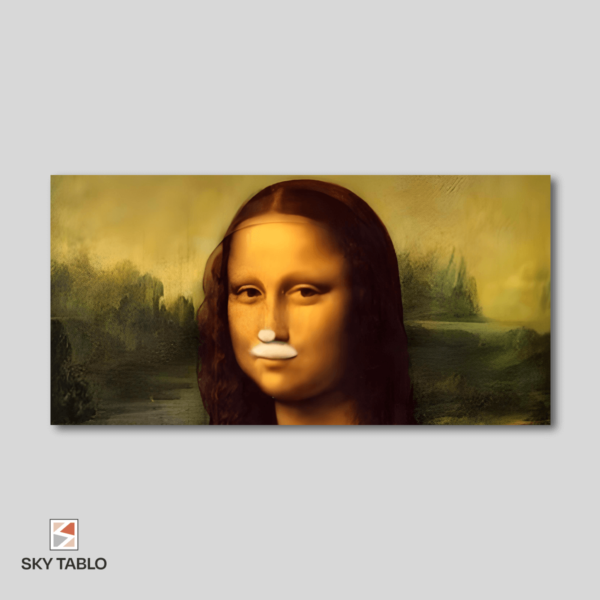 Bir Yudum Lisa uzun yatay tablo yakından görünümü