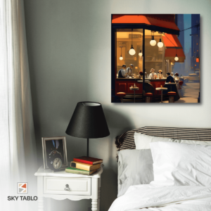 Gece Durağı kare tablo