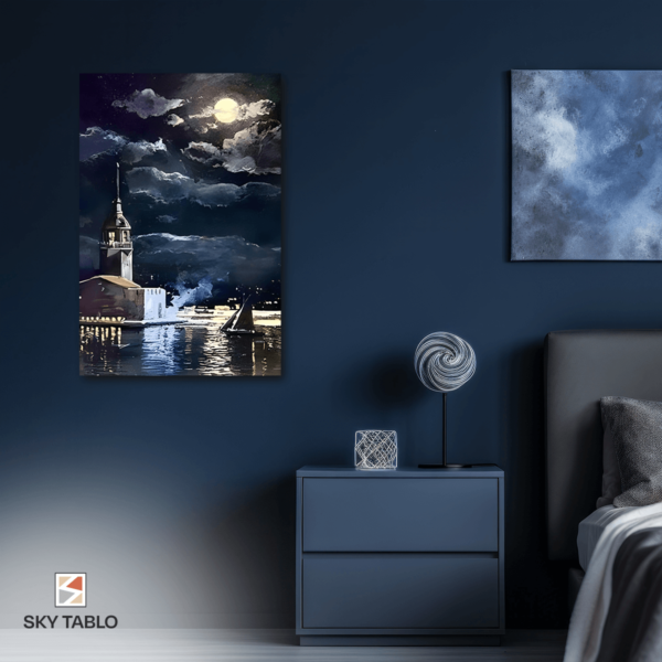 Gecenin Kalbinde İstanbul dikey tablo