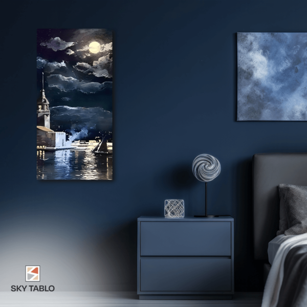 Gecenin Kalbinde İstanbul uzun dikey tablo
