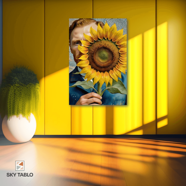 Güneşin İçindeki Ressam dikey tablo