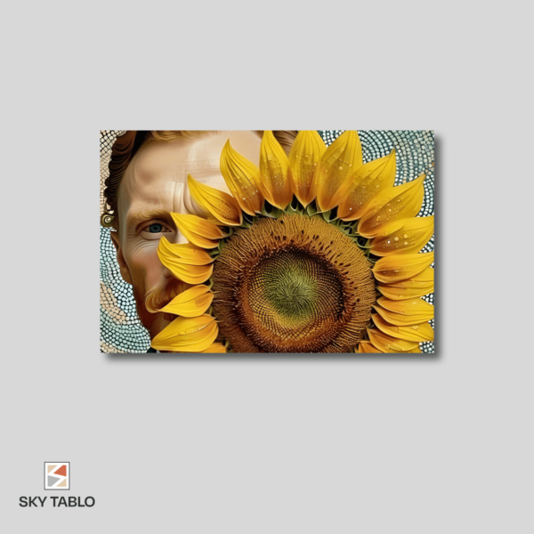 Güneşin İçindeki Ressam yatay tablo yakından görünümü