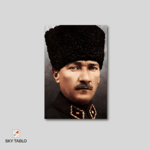 İrade Portresi dikey tablo yakından görünümü