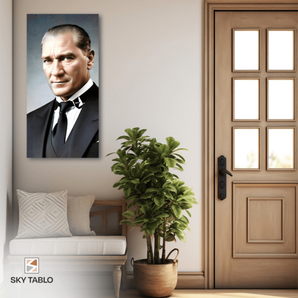 Kararlılığın Portresi uzun dikey tablo