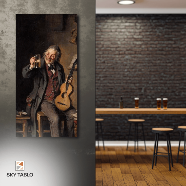 Köpükteki Melodi uzun dikey tablo
