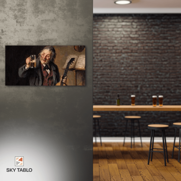 Köpükteki Melodi uzun yatay tablo