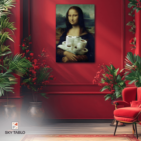 Mona Lisa'nın Kriz Hazırlığı dikey tablo