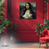 Mona Lisa'nın Kriz Hazırlığı kare tablo