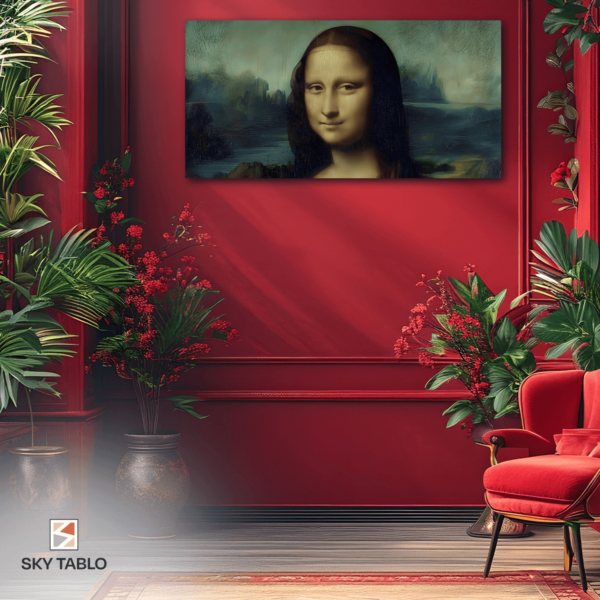 Mona Lisa'nın Kriz Hazırlığı uzun yatay tablo