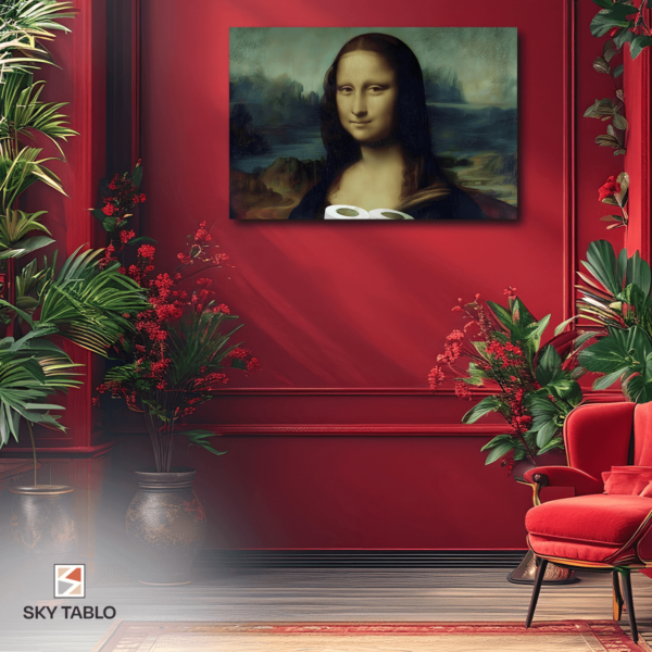 Mona Lisa'nın Kriz Hazırlığı yatay tablo