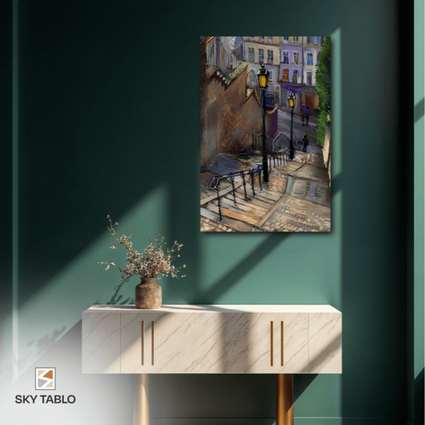 Paris Merdivenleri dikey tablo