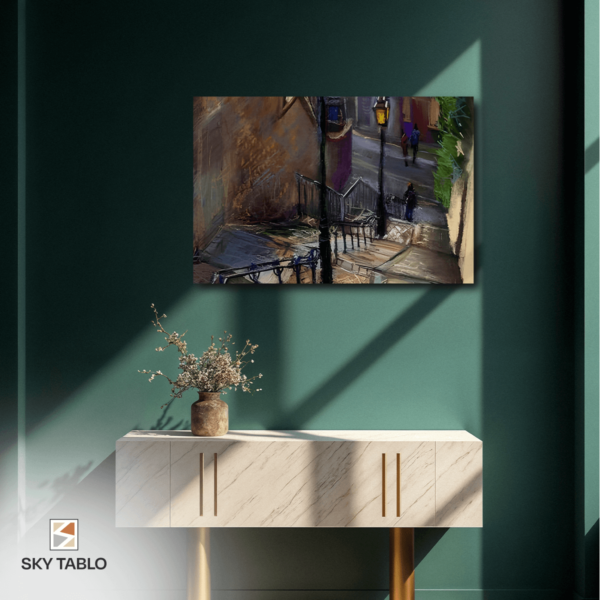 Paris Merdivenleri yatay tablo