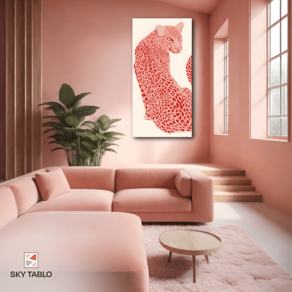 Pembe Yırtıcı uzun dikey tablo