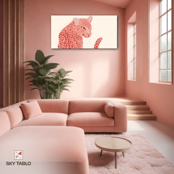 Pembe Yırtıcı uzun yatay tablo