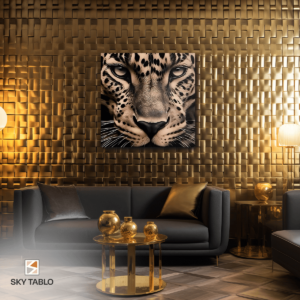 Vahşi Işıltı kare tablo