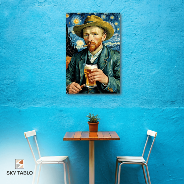Van Gogh’un Molası dikey tablo