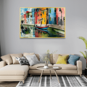 Suya Yansıyan Renkler