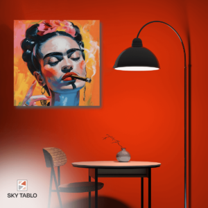 Frida'nın Dumanı kare tablo