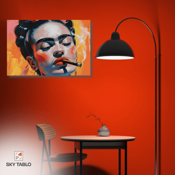 Frida'nın Dumanı yatay tablo
