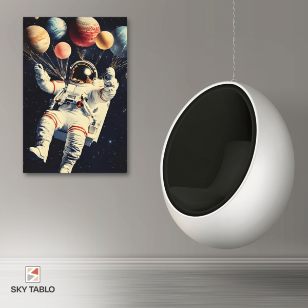 Gezegen Balonları dikey tablo