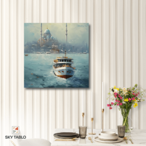 Martılar ve Minareler kare tablo