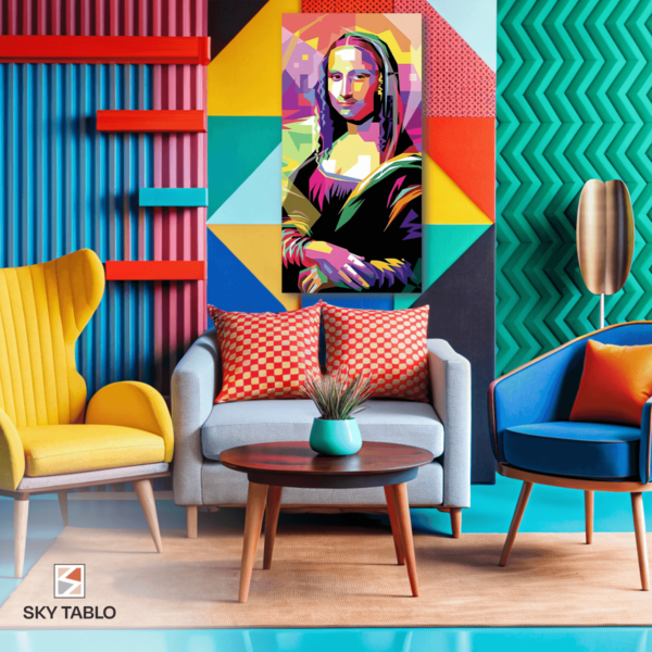 Modern Mona uzun dikey tablo