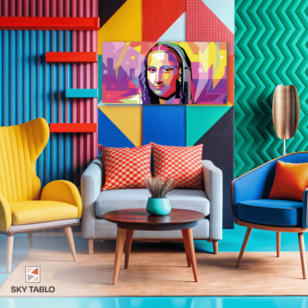 Modern Mona uzun yatay tablo