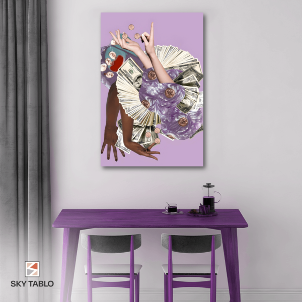 Morun İçindeki Servet dikey tablo
