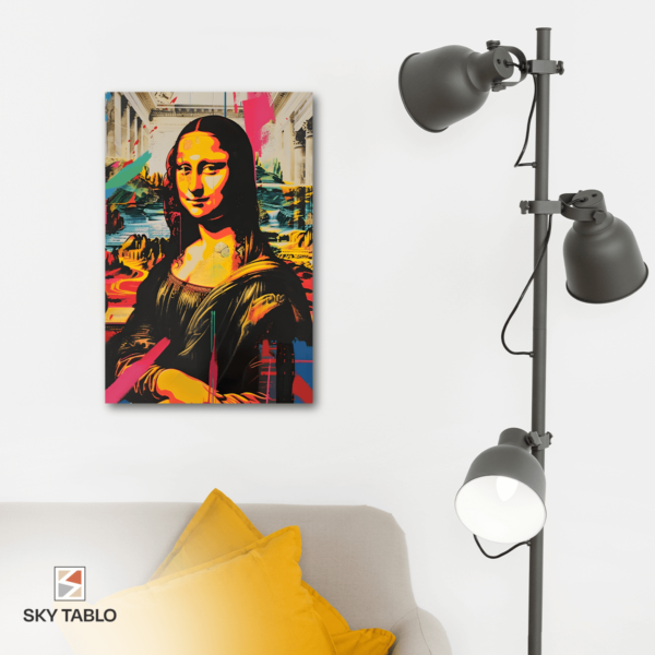 Pop Art Kraliçesi dikey tablo