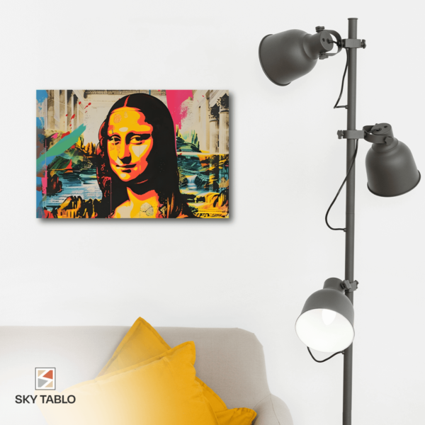 Pop Art Kraliçesi yatay tablo