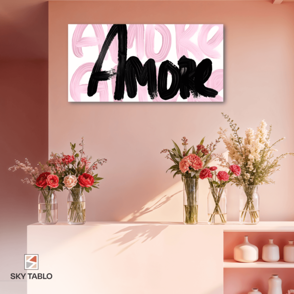 Romantik Fısıltılar uzun yatay tablo